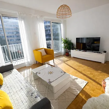 Appartement Le Candelaria - 6 Pers - Proche Paris - Balcon Puteaux