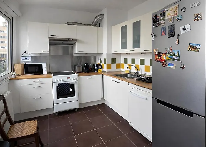 Le Candelaria - 6 Pers - Proche Paris - Balcon Appartamento Puteaux